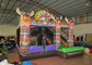 팽창식 인도 유형 점프 집 PVC 팽창식 도약자 15세 이하 아이를 위한 다채로운 팽창식 결합 집