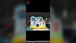 Paw Patrol 바운스 하우스 슬라이드 콤보 재미
