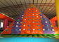 다채로운 빙산 뜨 상승 벽, 상업적인 팽창식 암석 등반 벽 PVC 팽창식 상승 벽 게임