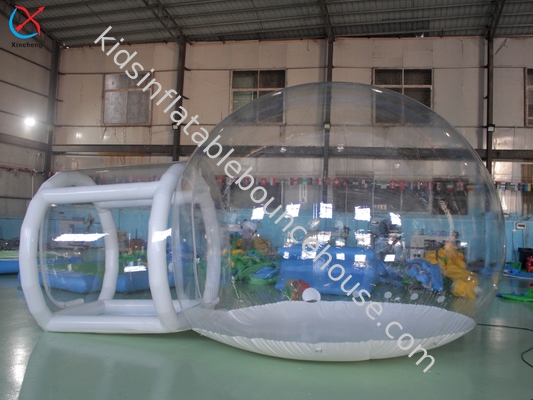 터널을 가진 공기로 inflatable 투명한 거품 텐트
