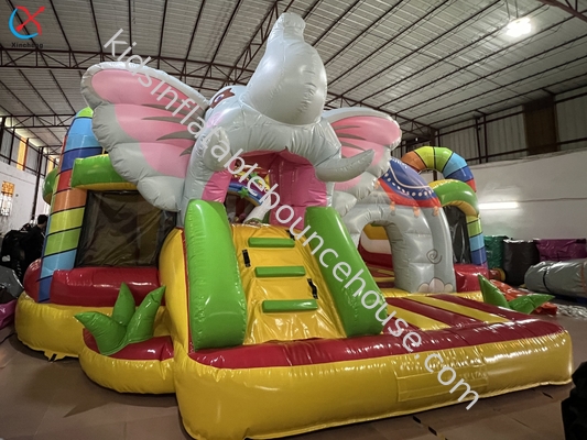 제조업자 동물원 풍기장 Fun City 풍기장 Bouncy House 슬라이드 성