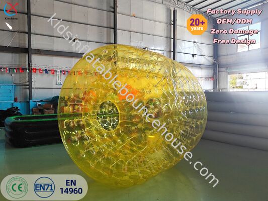 맞춤형 부풀이 Zorb 공 투명한 PVC 인간 햄스터 공 야외 성인